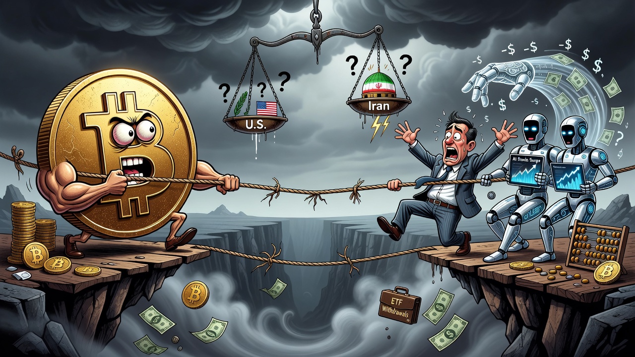 Bitcoin se frena en 64.000 dólares ante señales mixtas sobre negociaciones EE.UU.-Irán