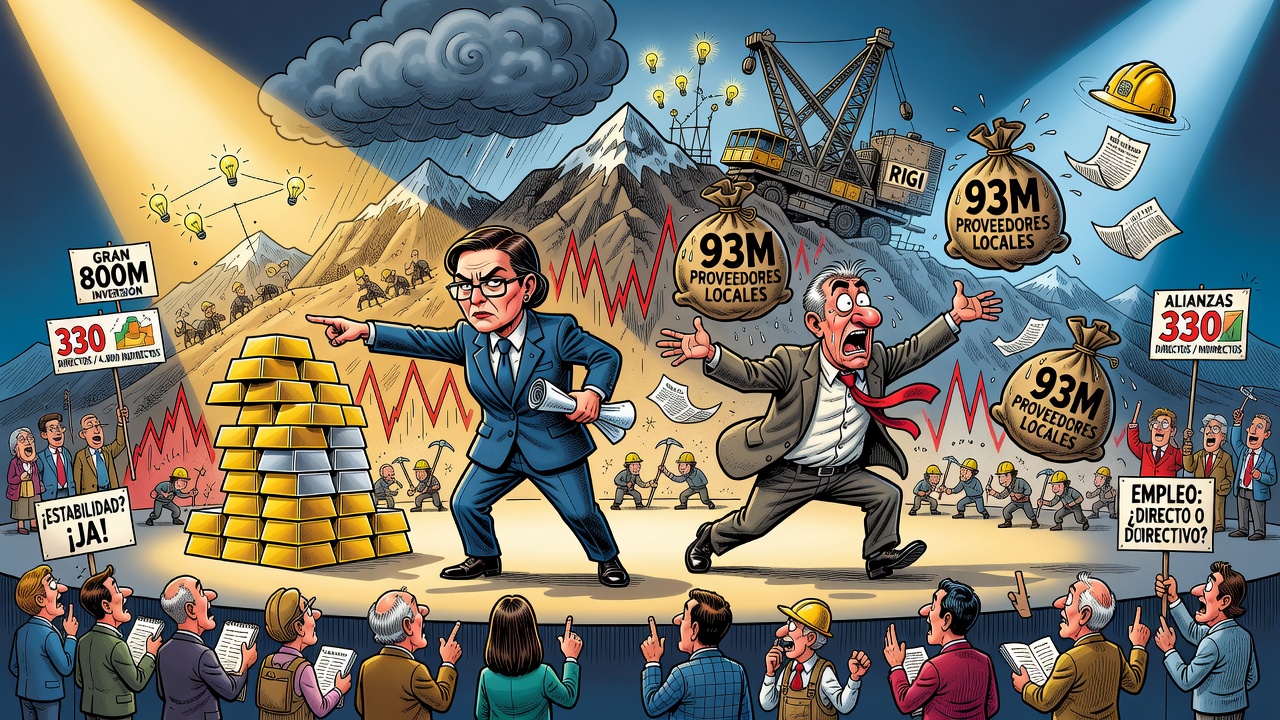 Image for Newmont y Barrick detallan estrategias para minería competitiva en entornos de alto riesgo
