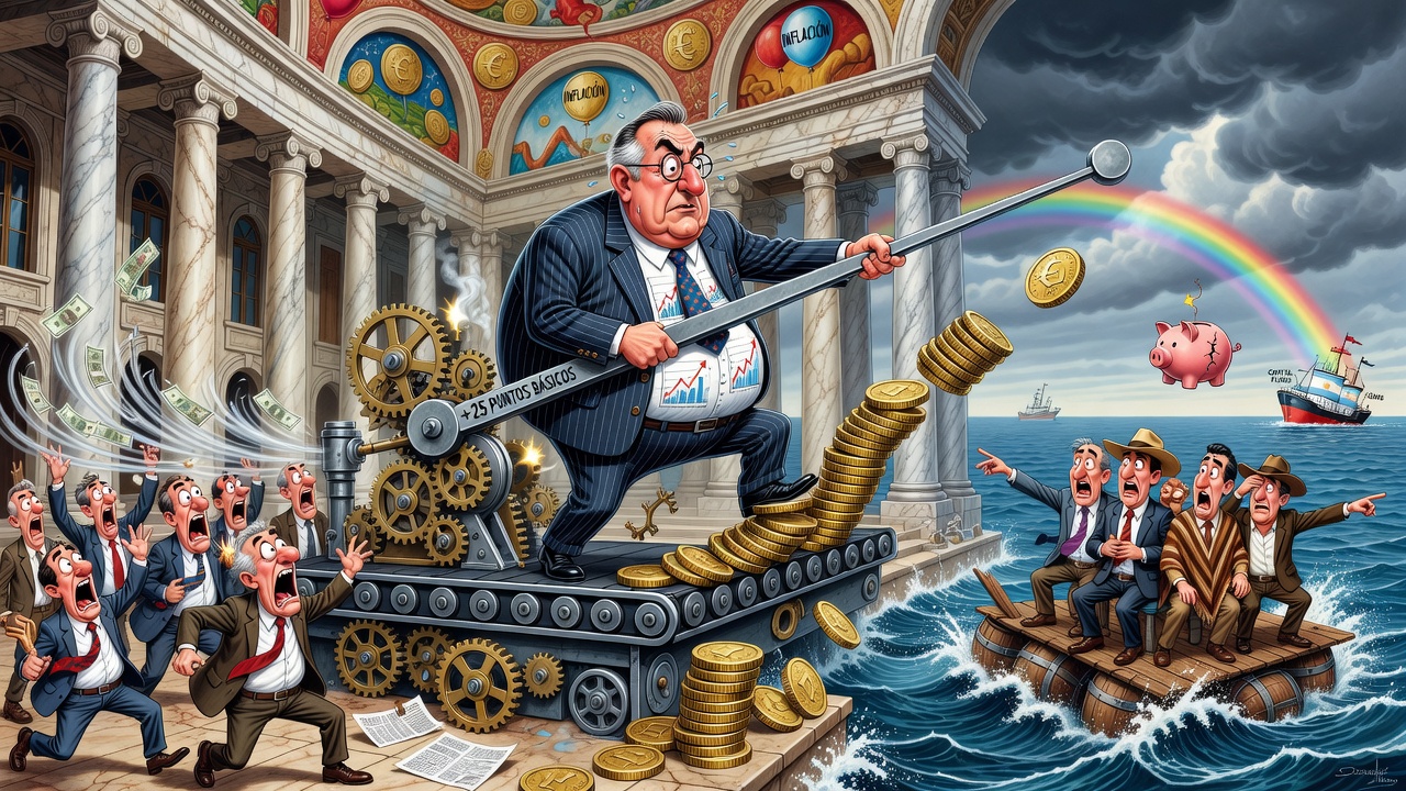 Image for Banco Central Europeo sube tasas ante inflación persistente en la eurozona