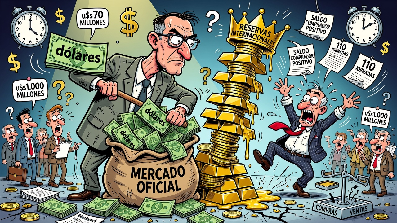 Image for El BCRA aceleró compras de dólares y sumó 110 jornadas con saldo positivo