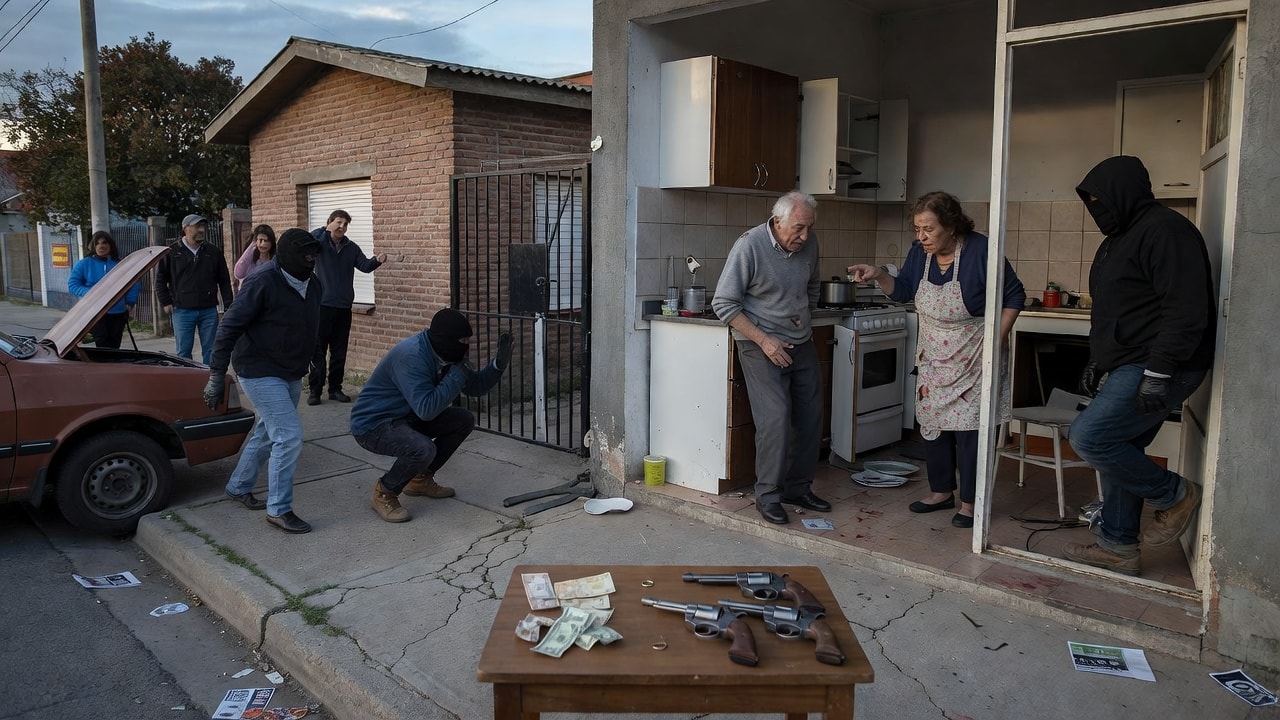Encapuchados y con inhibidores: así asaltaron al matrimonio de jubilados en Mar del Plata