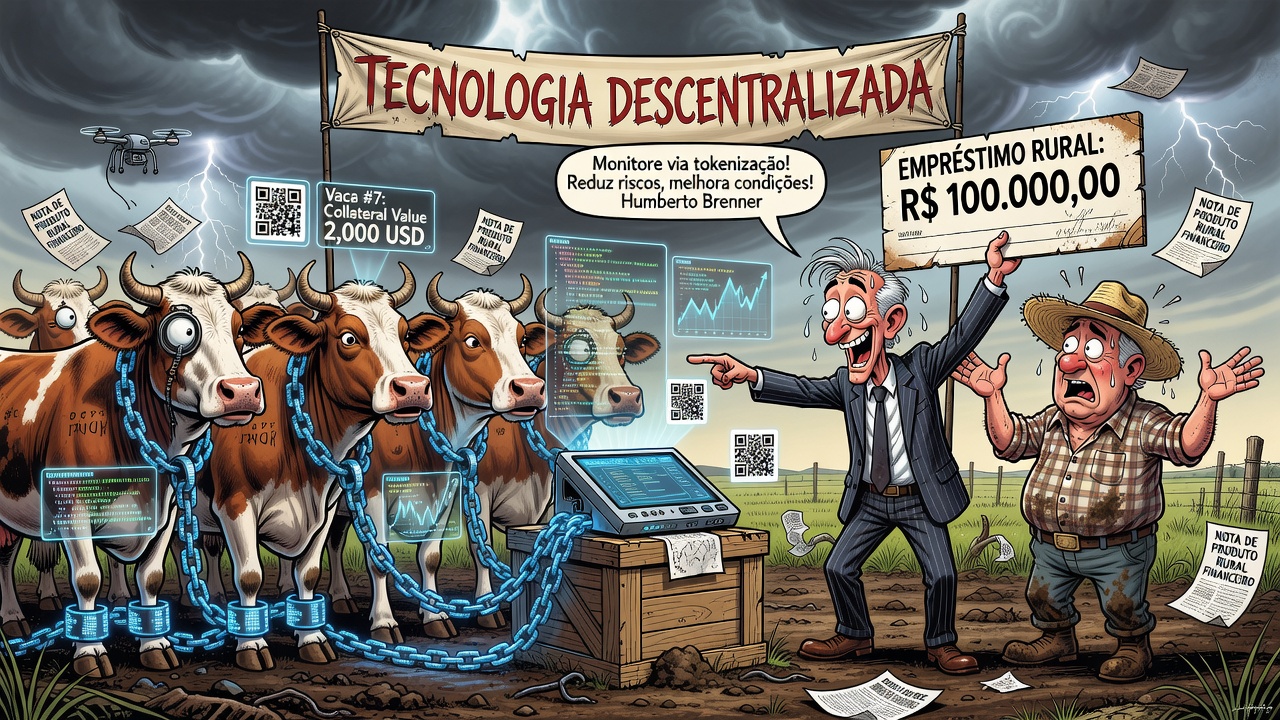 En Brasil utilizan vacas tokenizadas como garantía para obtener préstamos rurales