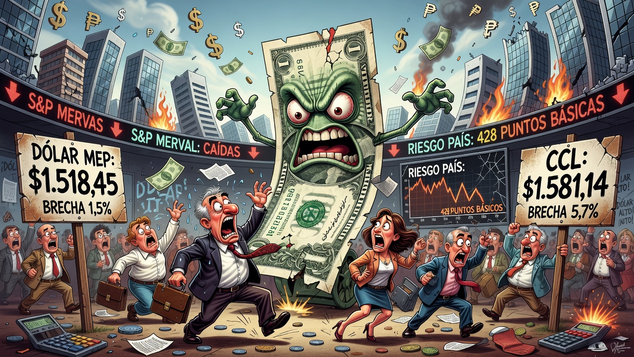 Image for Dólar MEP cotiza a $1.518,45 y CCL a $1.581,14 este jueves 6 de agosto