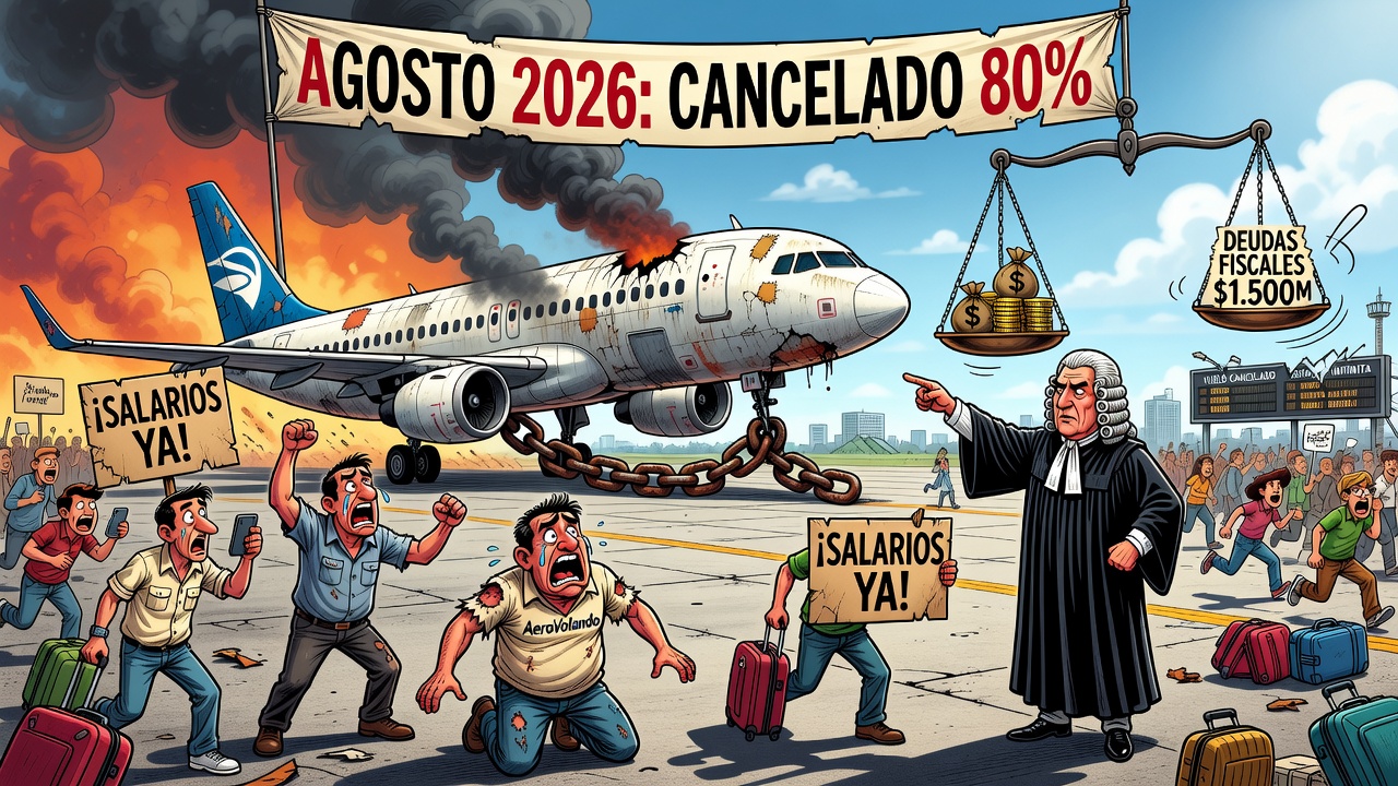 Flybondi enfrenta embargo por $1.500 millones y canceló el 80% de sus vuelos en agosto