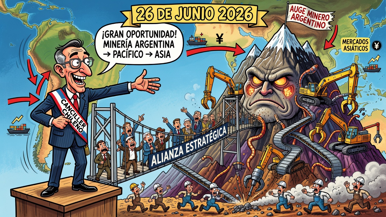 Canciller chileno destaca oportunidades de inversión en la minería argentina