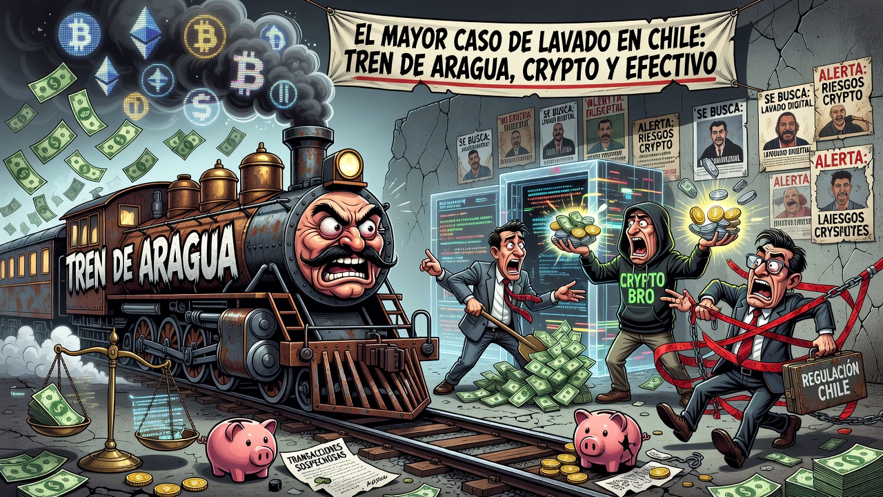Tren de Aragua, crypto y efectivo: uno de los mayores casos de lavado en Chile