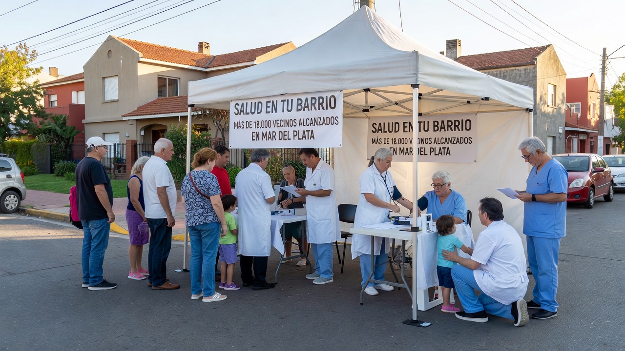 El Municipio llegó a más de 18.000 vecinos a través de Salud en tu Barrio