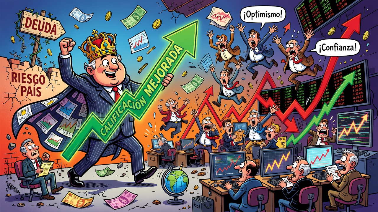 Image for La mejora de la nota crediticia refuerza el optimismo financiero