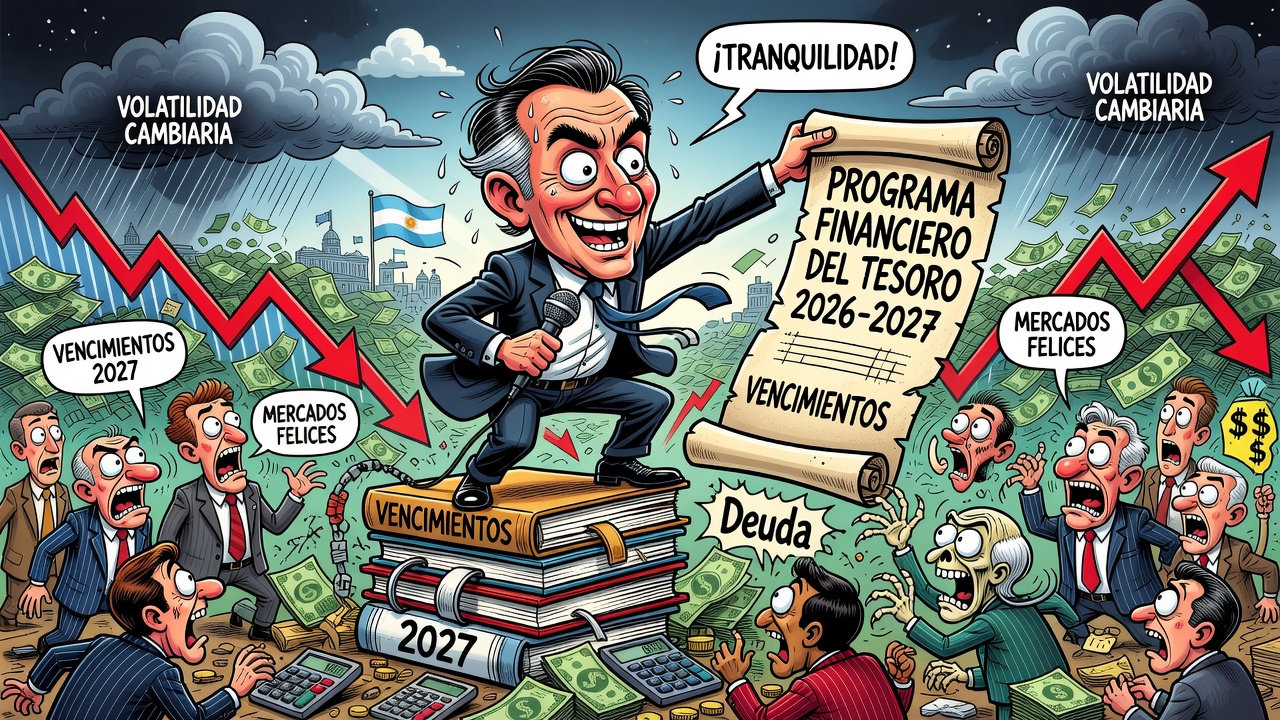 Economía presentará el lunes el programa financiero del Tesoro para cubrir vencimientos de 2027