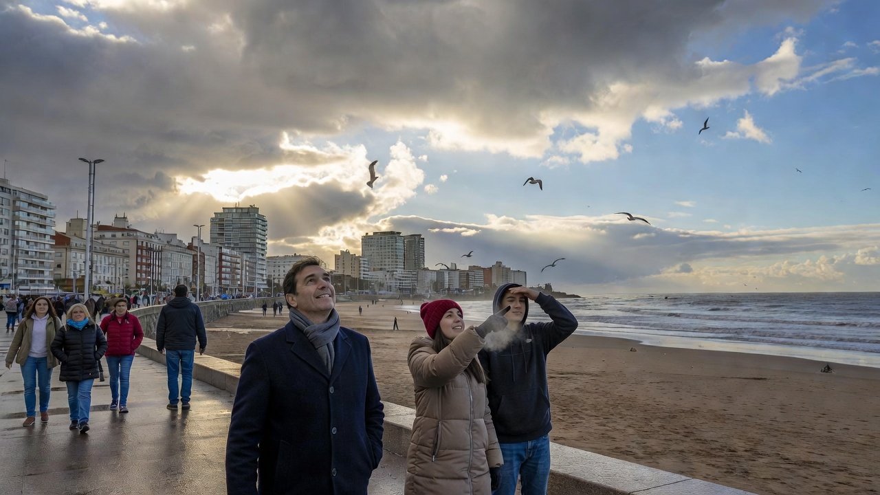El invierno da un respiro: se viene un domingo con algo de sol en Mar del Plata