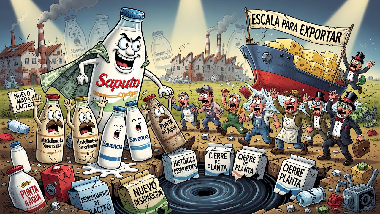 Nuevos dueños, cierres y firmas históricas que desaparecieron: así quedó el nuevo mapa de la industria láctea argentina