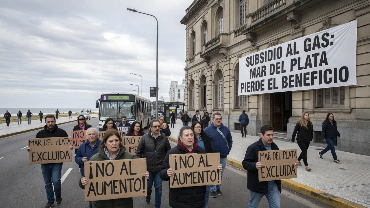 Mar del Plata perderá el subsidio al gas tras aprobación de la ley de Zonas Frías
