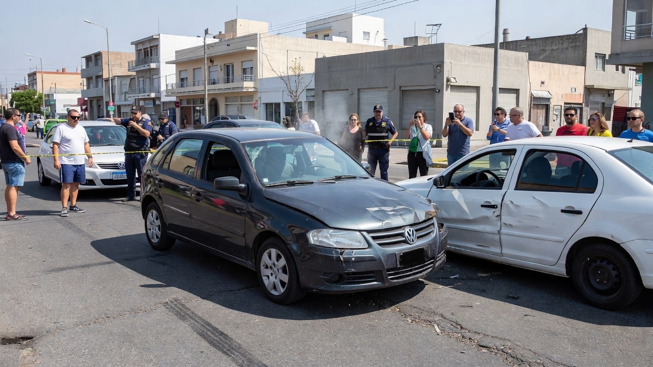 Manejaba un Gol a alta velocidad, chocó y huyó: piden fotos y videos para que “haya justicia”