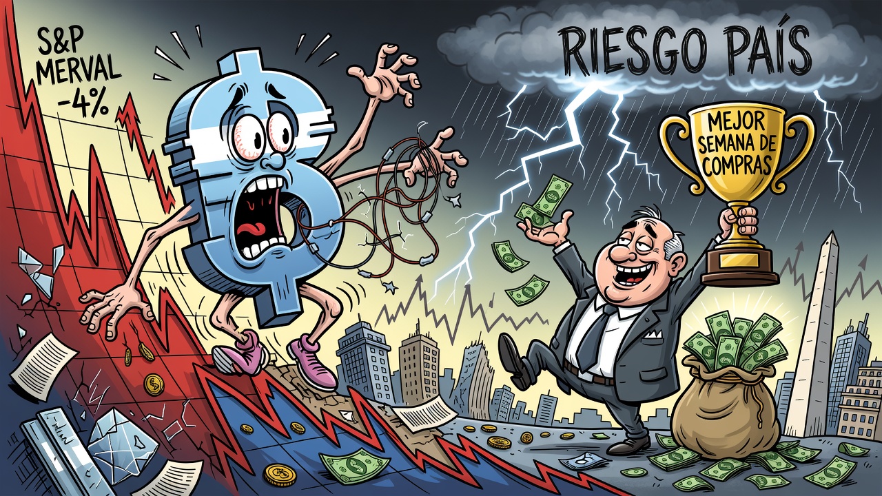 Semana negativa para los activos argentinos