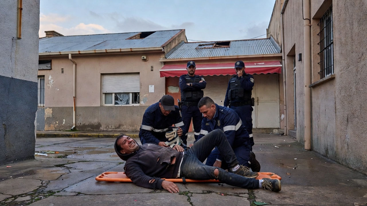 Ladrón se fracturó la cadera al caer de un techo en intento de robo en Mar del Plata