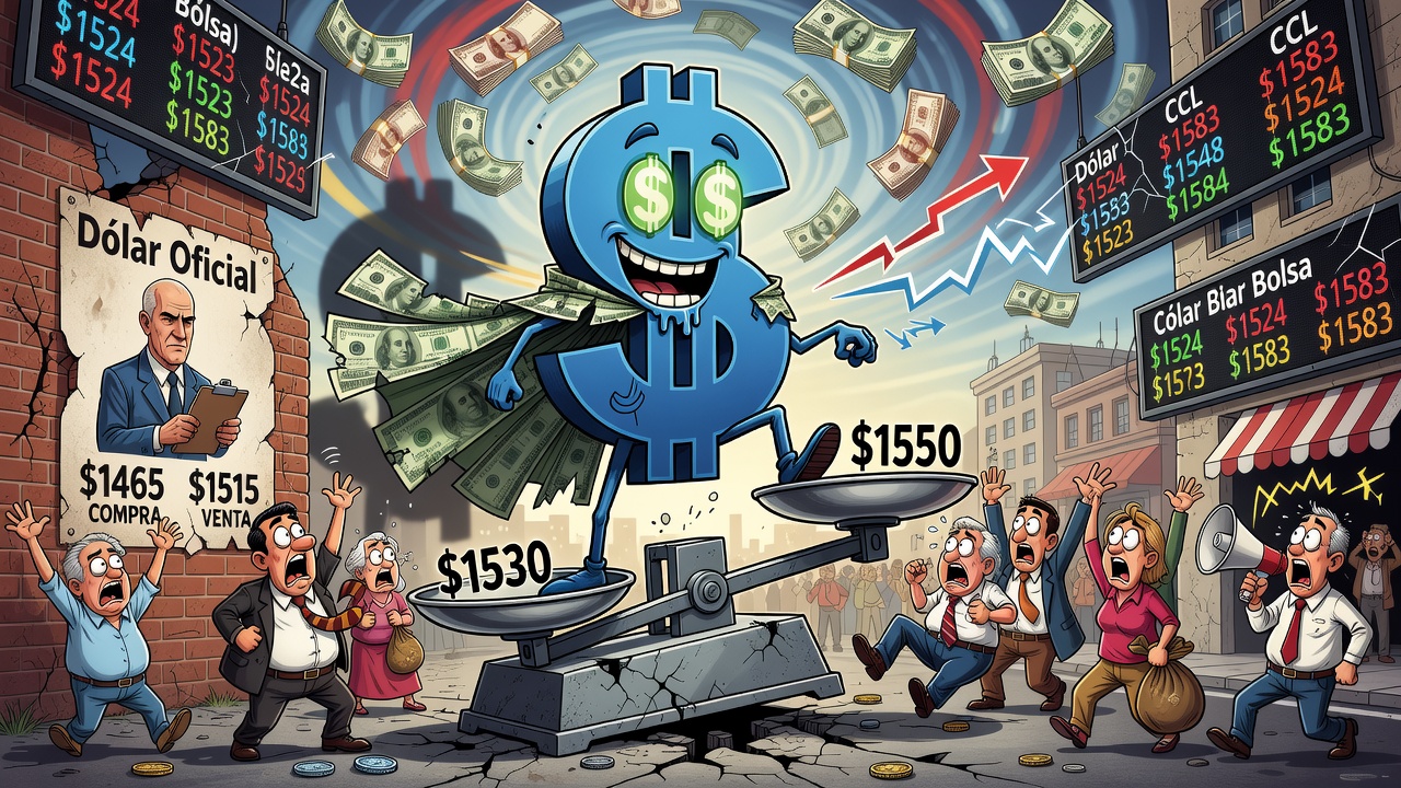 Dólar blue cotiza a $1530 para la compra y $1550 para la venta este 21 de agosto