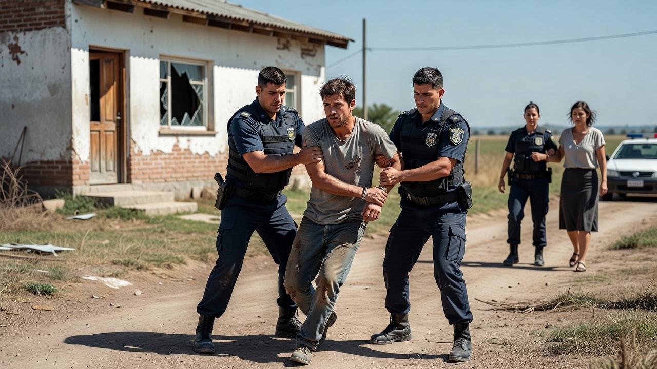 Volvió a la casa de su expareja para seguir agrediéndola y terminó detenido