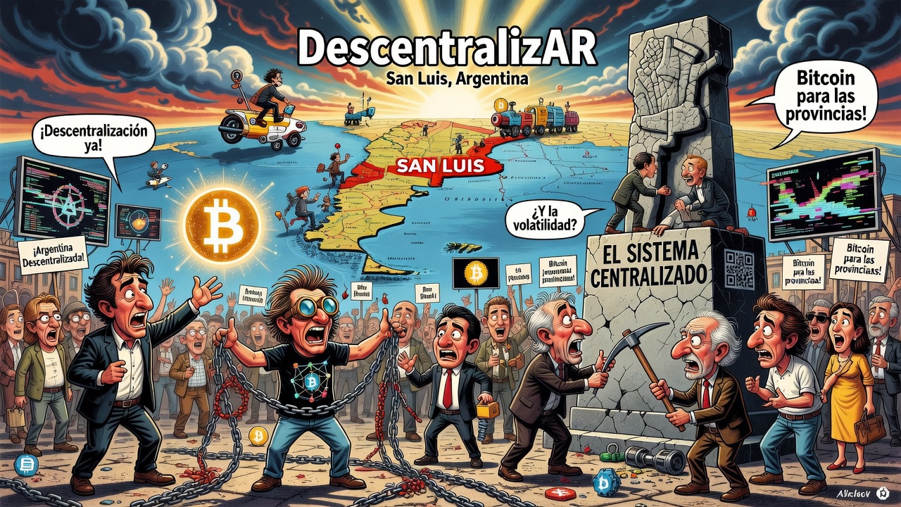 DescentralizAR reunirá en San Luis a especialistas sobre Bitcoin y tecnologías descentralizadas