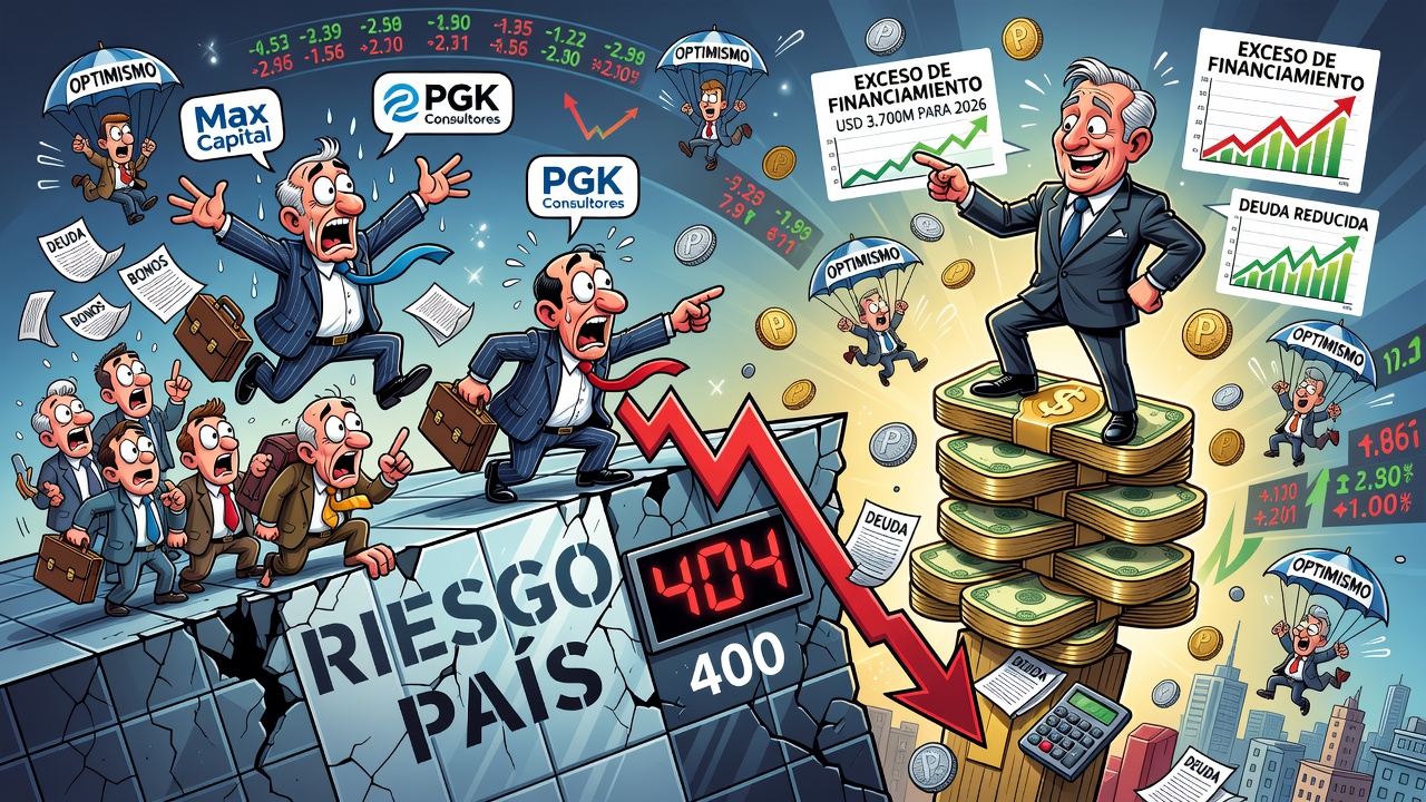 El riesgo país volvió a marcar un mínimo en más de ocho años y quedó al borde de perforar los 400 puntos