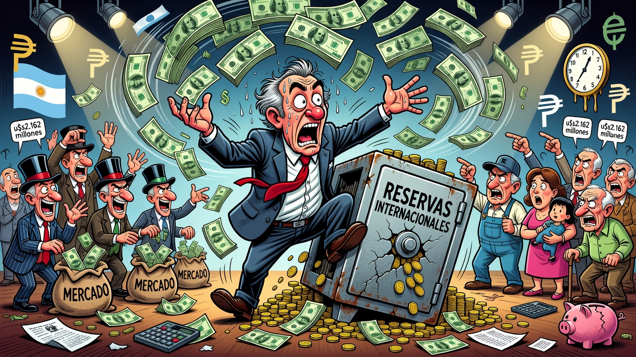 Image for El BCRA compró u$s2.162 millones en julio, pero las reservas cerraron debajo de los u$s48.000 millones