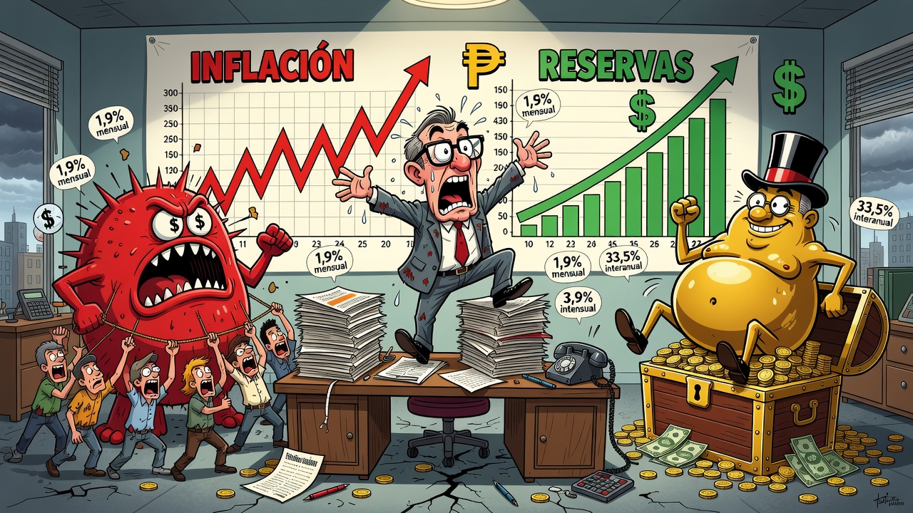 BCRA publicó el Boletín Estadístico de julio de 2026 con datos actualizados de inflación y reservas