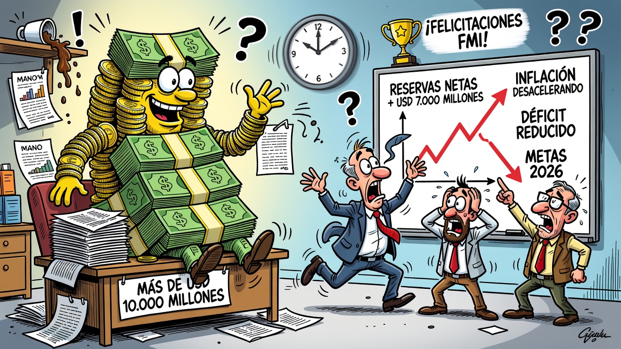 Image for FMI destacó acumulación de reservas del BCRA y avance hacia metas de 2026