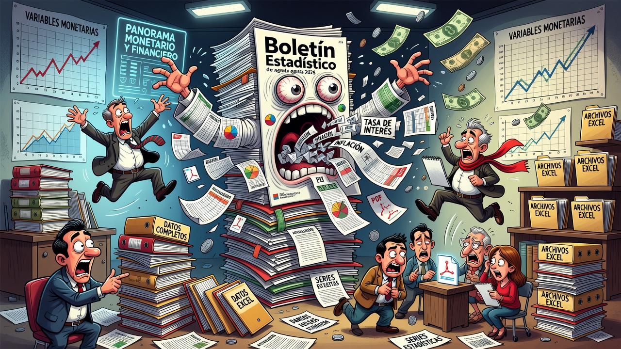 BCRA publicó el Boletín Estadístico de agosto de 2026