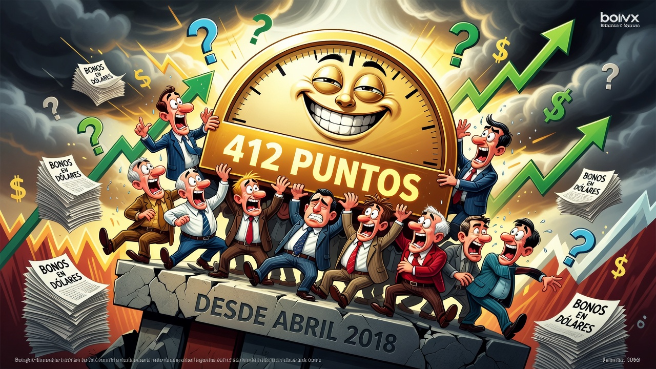 Image for El riesgo país se ubicó en 412 puntos, nivel más bajo desde 2018