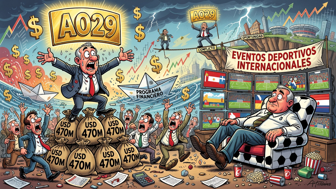 Image for El Gobierno colocó USD 470 millones en la licitación del bono AO29