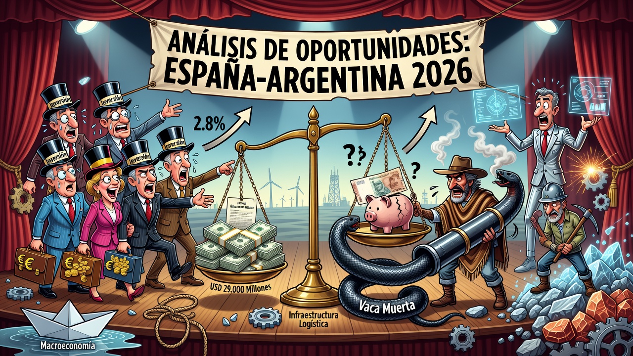 Analizan oportunidades de inversión para empresas españolas en Argentina en el segundo semestre de 2026
