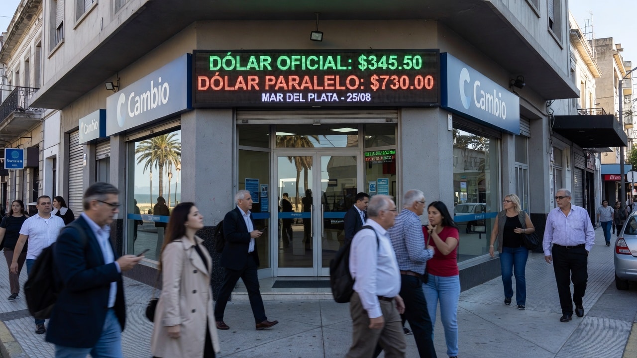 Dólar hoy: a cuánto cotiza este martes 25 de agosto en Mar del Plata