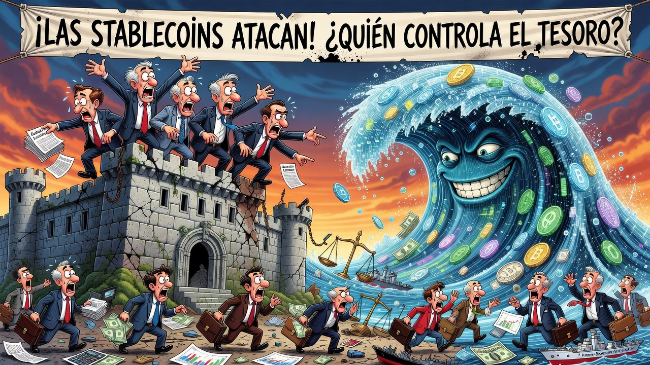 Las stablecoins se convierten en un problema para bancos centrales en los mercados de T-bills