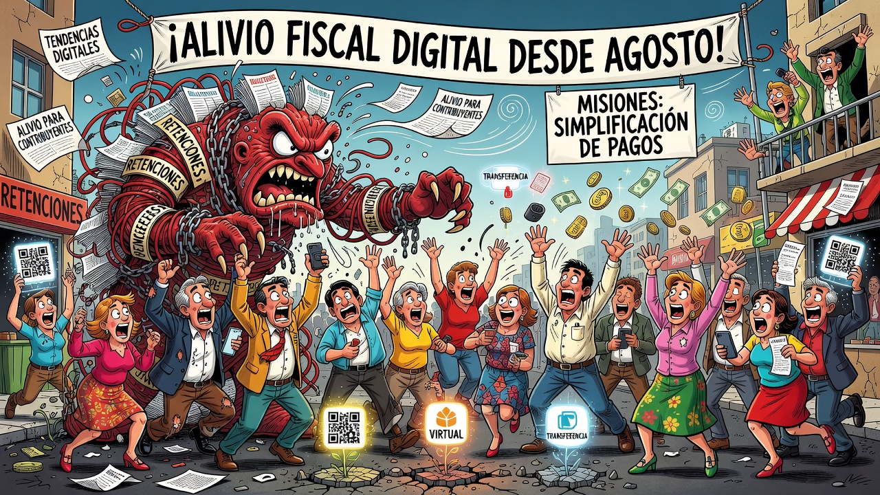 Misiones eliminará retenciones en billeteras virtuales y transferencias bancarias desde agosto