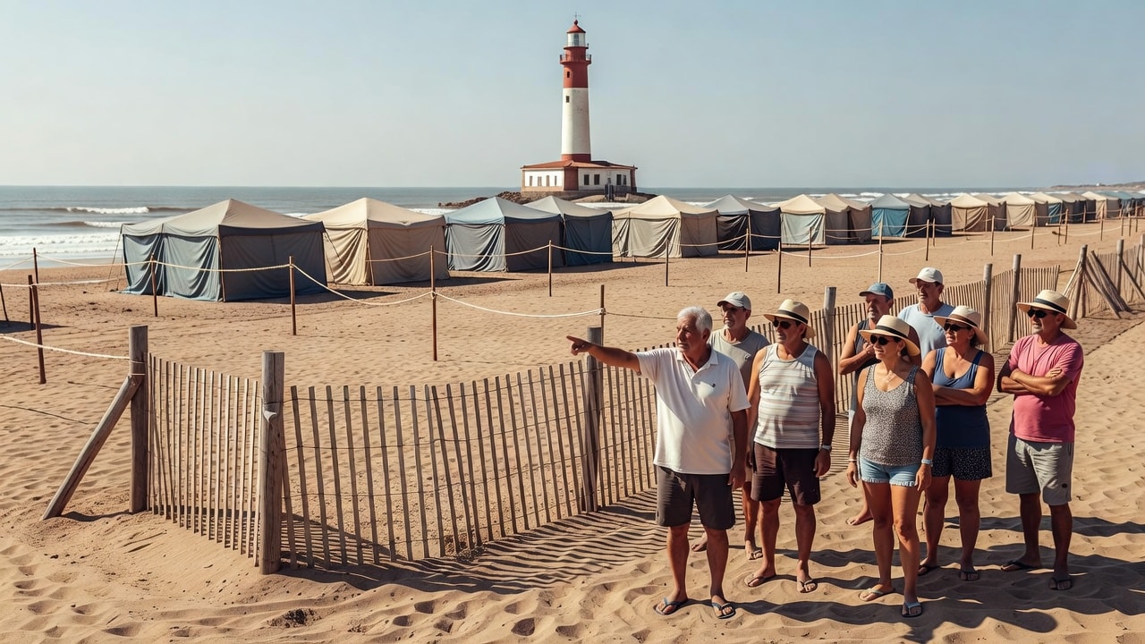 Polémica por vallas y balnearios que privatizan las playas de Mar del Plata