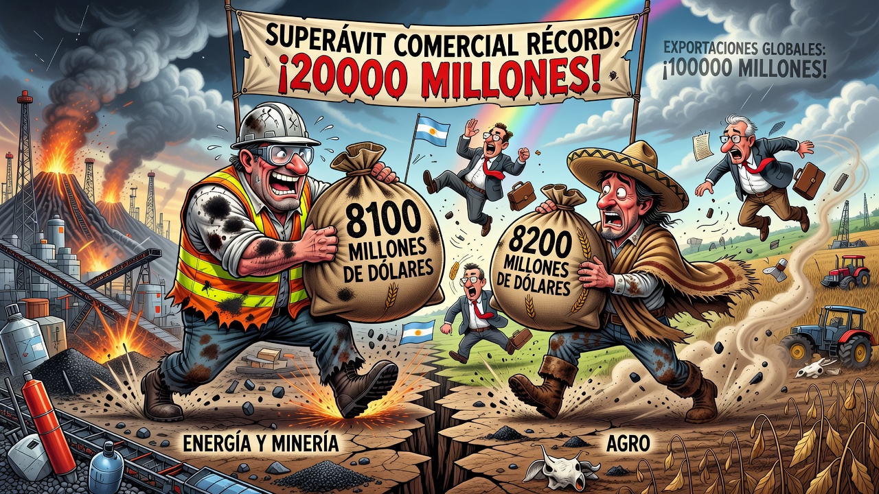 Energía y minería generaron casi los mismos dólares que el agro en el primer cuatrimestre de 2026
