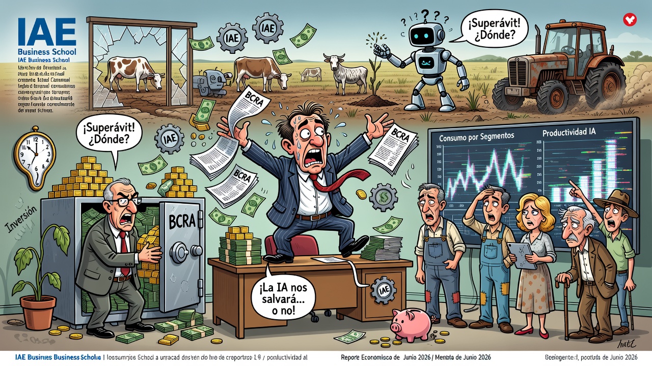 IAE Business School presentó su Informe Económico Mensual de junio de 2026