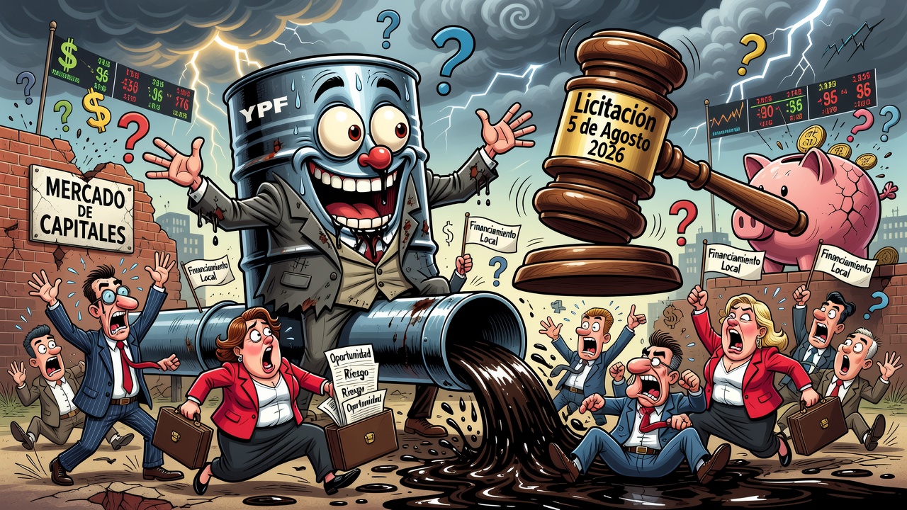 YPF lanza licitación de Obligaciones Negociables