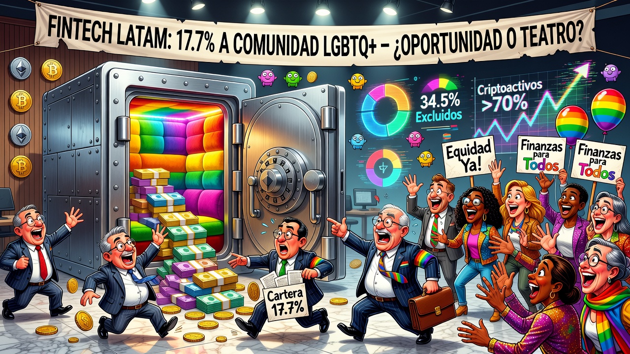 Fintech de LATAM destinan 17,7% de su cartera a la comunidad LGBTQ+