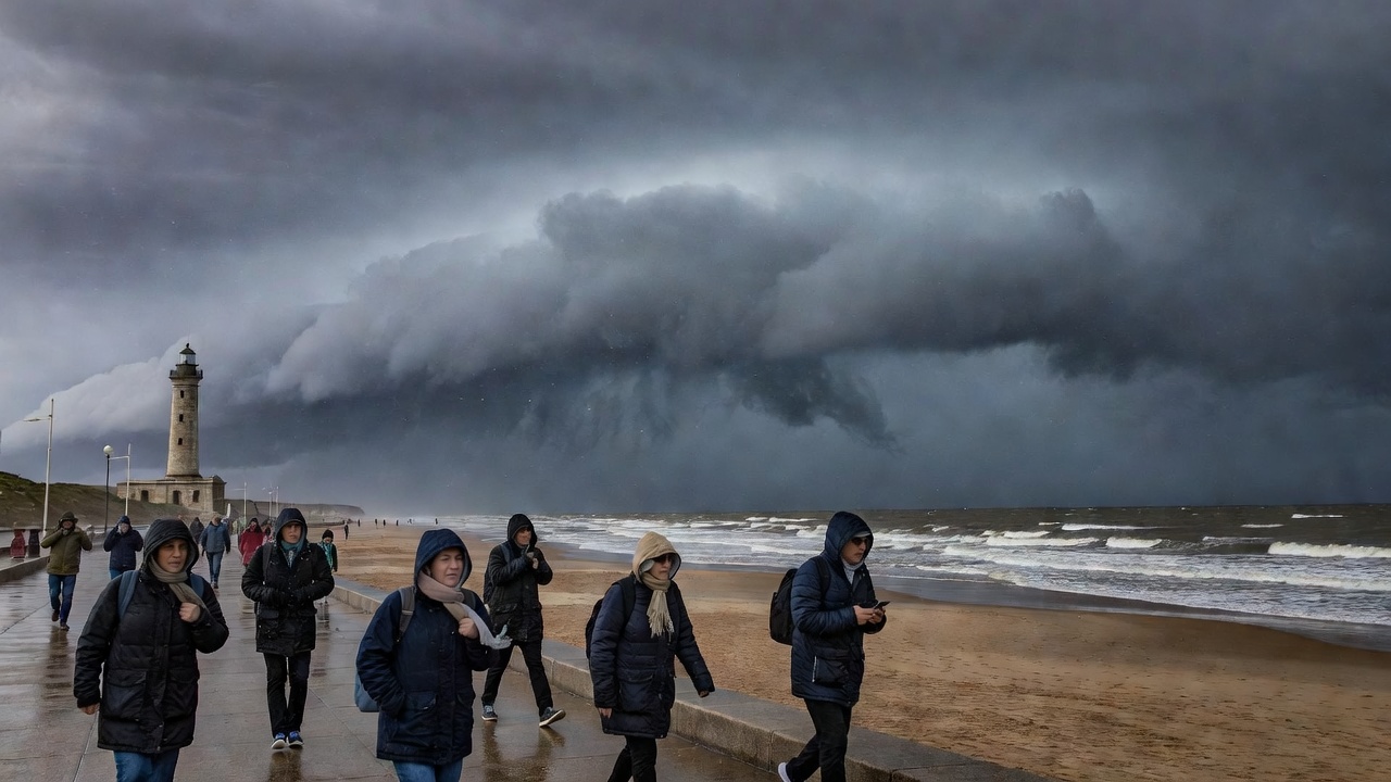 Image for Mañana complicada en Mar del Plata: a qué hora comienza la tormenta