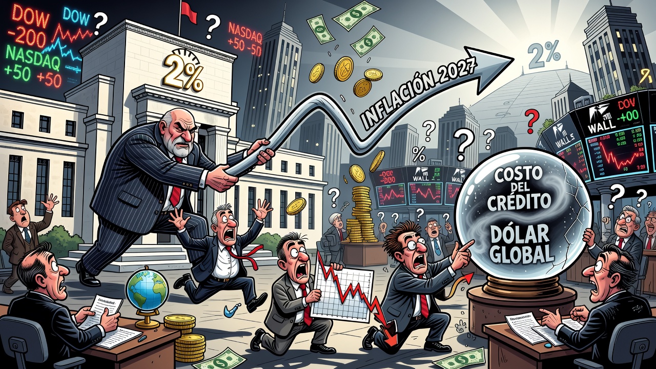 Consenso en Wall Street: la inflación de EE.UU. retornaría al 2% el año próximo