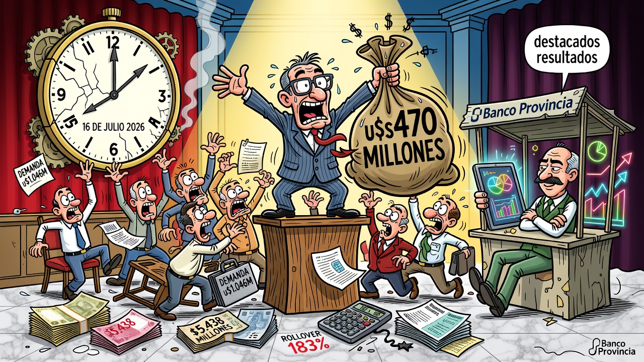 Image for Tesoro adjudicó u$s470 millones en licitación de bonos