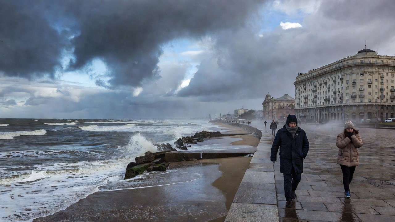 Lunes helado e inestable: cómo estará el clima hoy y el resto de la semana en Mar del Plata