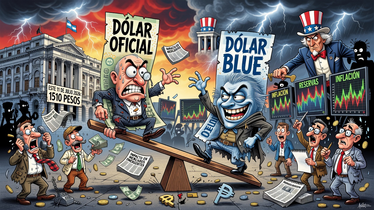 Dólar oficial y blue se mantienen estables cerca de los 1510 pesos