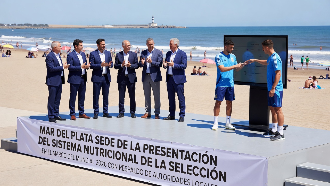 Mar del Plata será sede de la presentación del sistema nutricional de la Selección