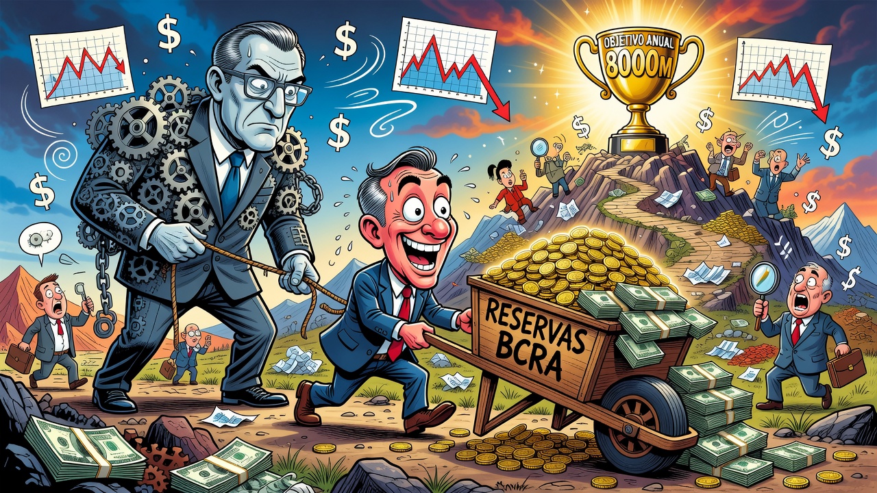 Image for El Gobierno cumplió por primera vez la meta de reservas con el FMI y quedó a un paso del objetivo anual