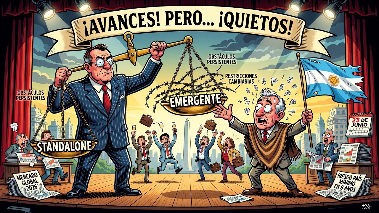 Image for MSCI mantiene a Argentina como Standalone pero reconoce avances en accesibilidad de mercado