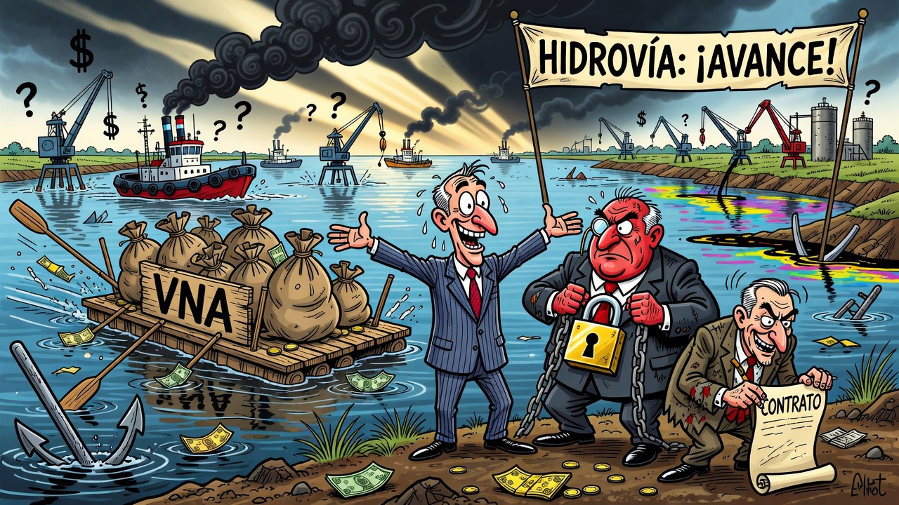 Image for Las empresas que ganaron la licitación de Hidrovía crearon Vía Navegable Argentina (VNA)
