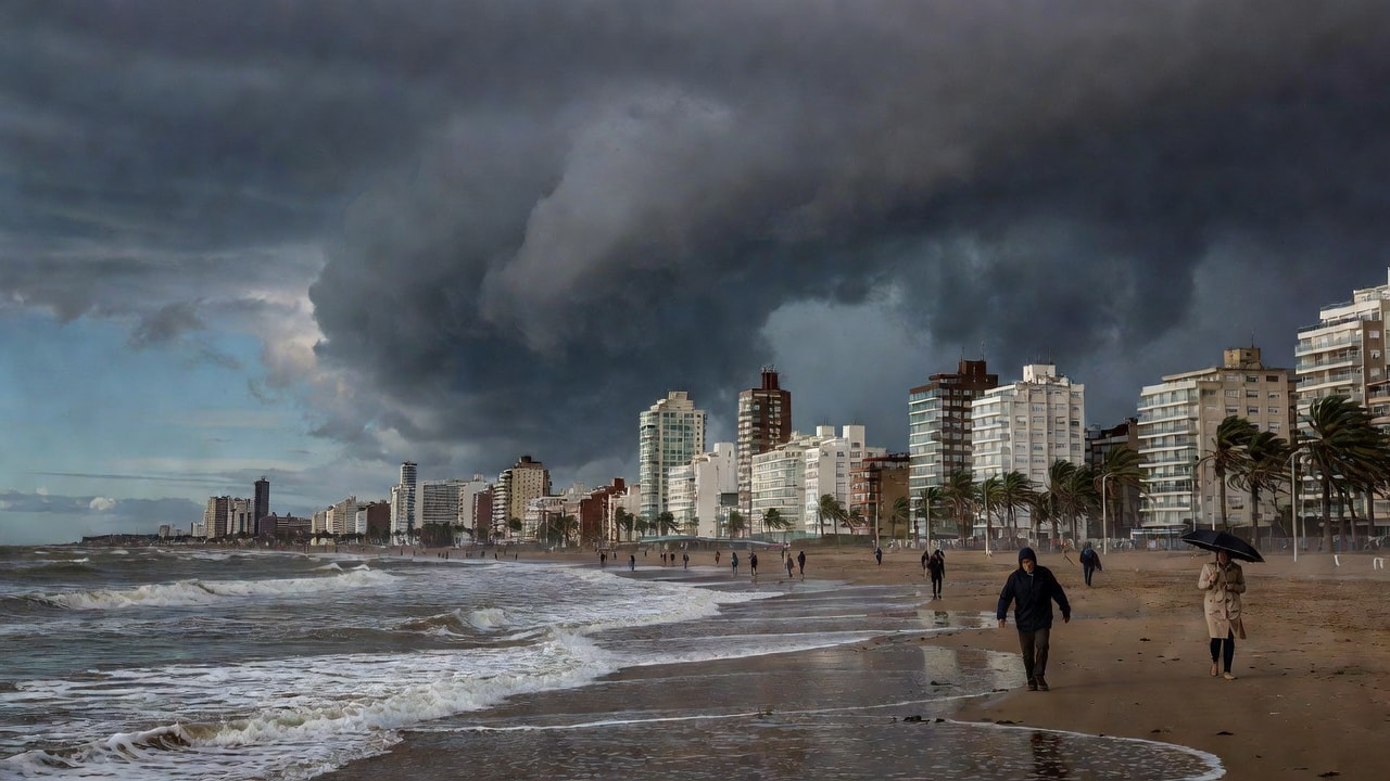 Anticipan chances de tormentas aisladas para Mar del Plata