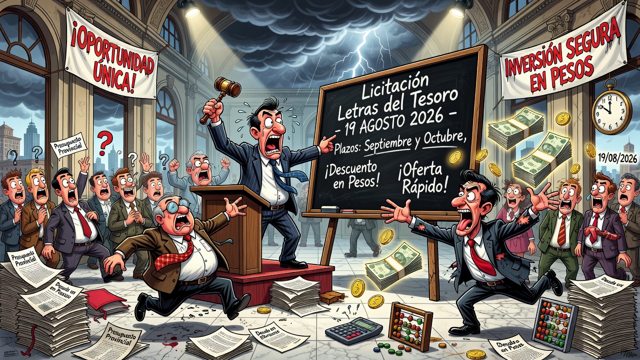 Provincia de Buenos Aires licitará letras en pesos el próximo 19 de agosto