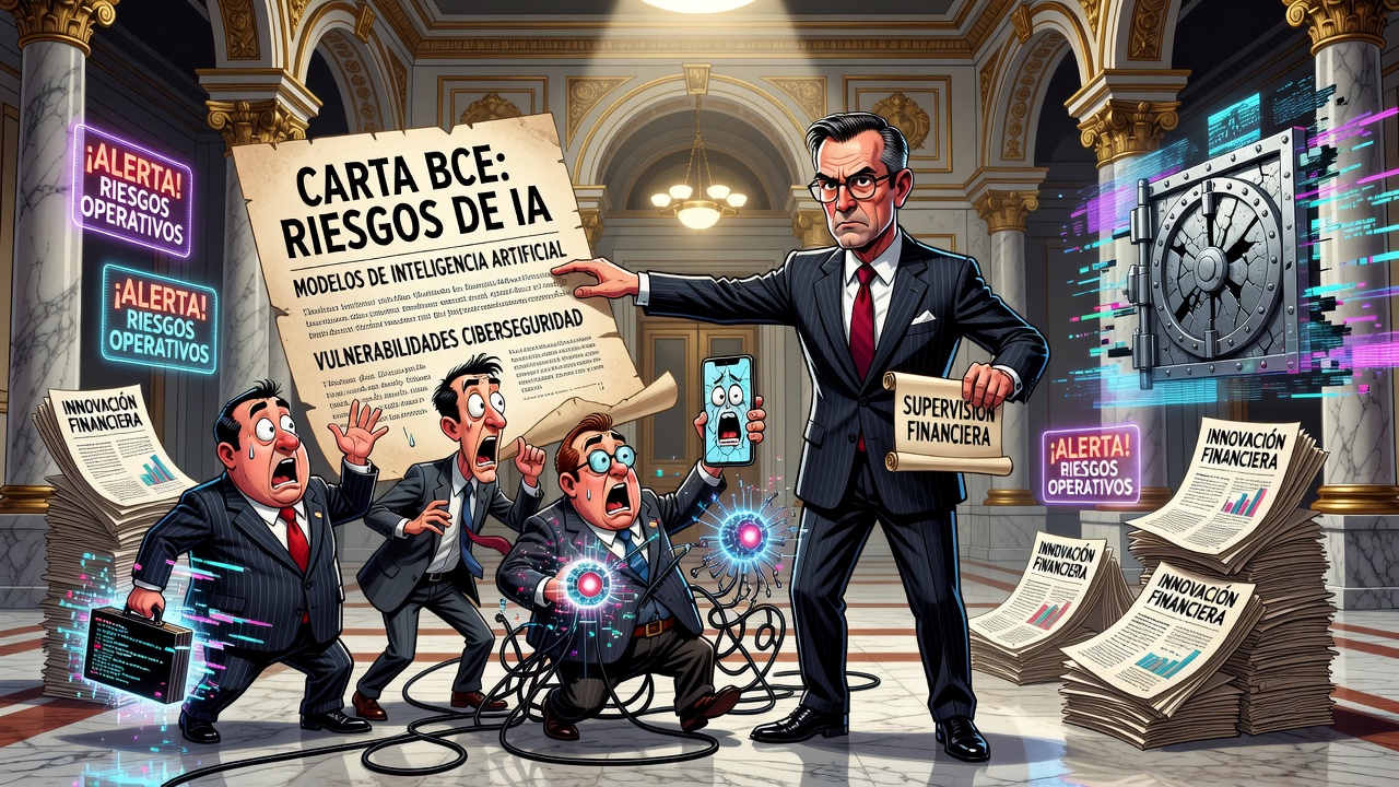 Image for BCE enviará carta a bancos sobre riesgos asociados a modelos de IA